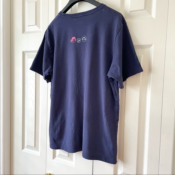 3/$30 Uniqlo Women’s Navy Blue Peko Tee - Picture 6 of 8